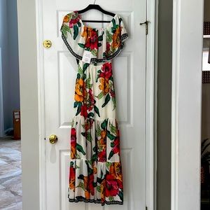Floral summer maxi